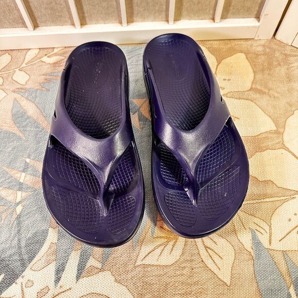 OOFOS Original Sandal Thong Flip Flop Recovery Sports Cushion Size 8 - Picture 10 of 10